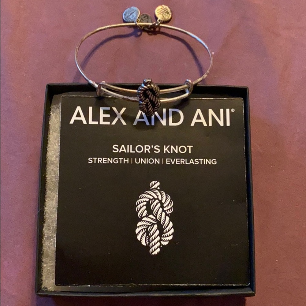 Alex and Ani silver bangle
